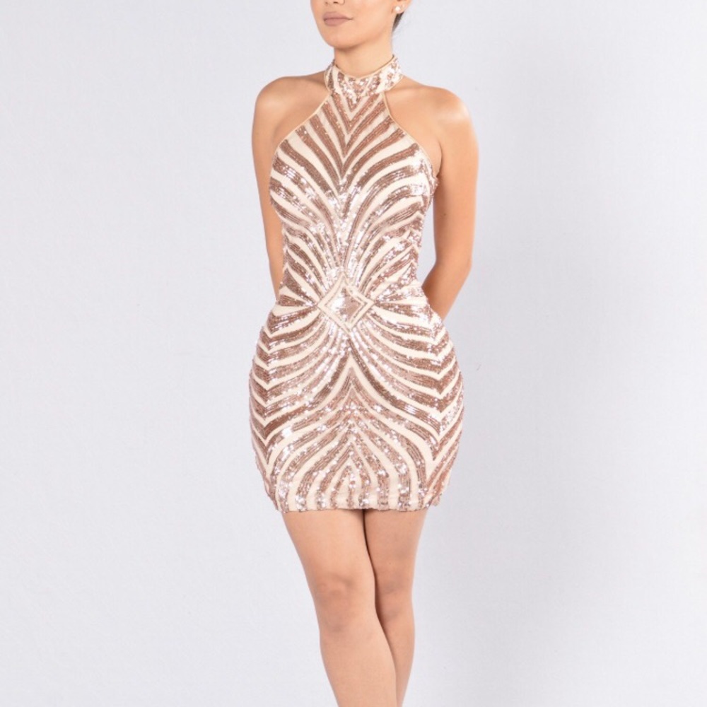 Fashion Nova - Blush Diva Dress